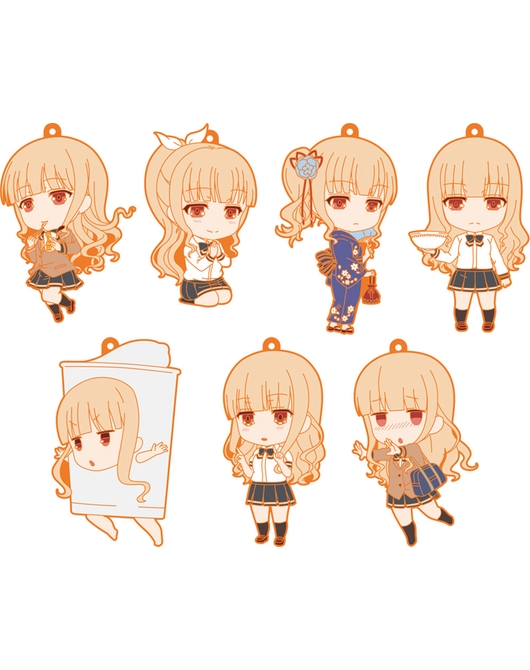 ラーメン大好き小泉さん ねんどろいどぷらす トレーディングラバーキーホルダー