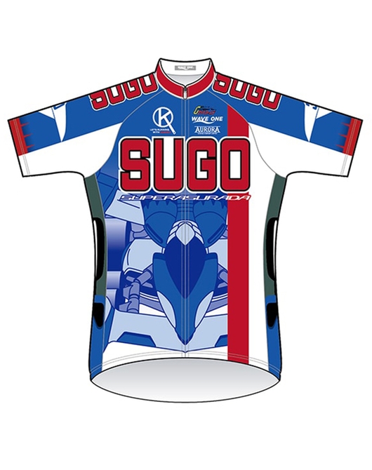 「新世紀GPX サイバーフォーミュラ」サイクルジャージ【スゴウスーパーアスラーダVer.】（再販）