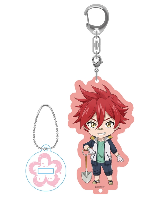 ねんどろいどぷらす 続『刀剣乱舞-花丸-』 スタンド付きアクリルキーチェーン 愛染国俊