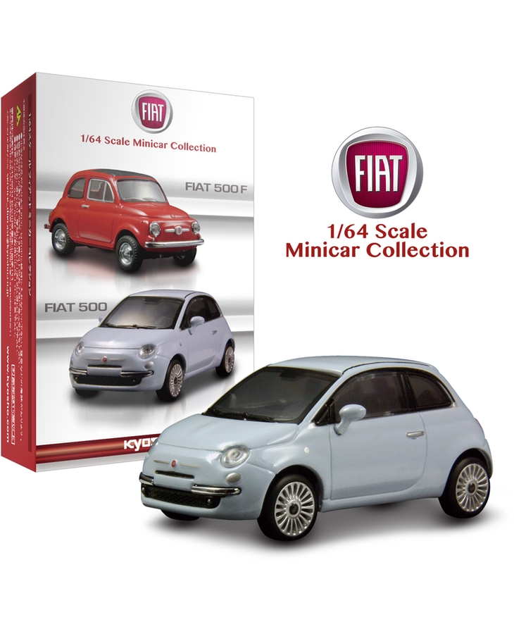 Kyosho 1/64 Scale Fiat 500: Mini-Car Collection (Box of 8) | GOODSMILE  GLOBAL ONLINE SHOP