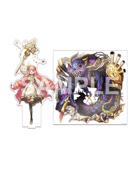 【共襲スタンプ缶バッジ対象商品】メギド72 ヴィータ＆メギド体アクリルセット 祖5 マルバス（ラッシュ）