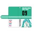 Hatsune Miku GT Project 100th Race Commemorative Art Project Art Omnibus Flip Cover Smartphone Case: Racing Miku 2017 Ver. Art by Satoshi Koike[Products which include stickers]