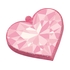 Nendoroid More Heart Base (Diamond Cut: Pink Glitter)
