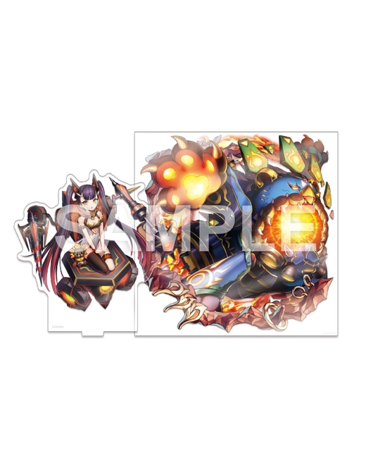 メギド72 ヴィータ＆メギド体アクリルセット 真68 ネルガル