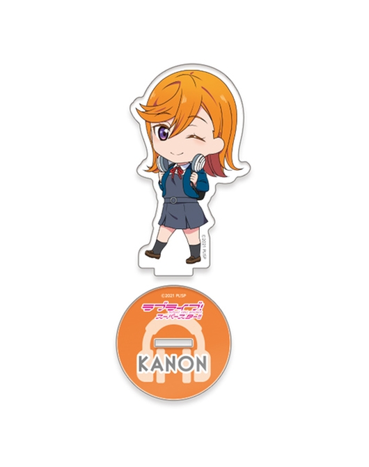 ラブライブ！スーパースター!! ねんどろいどぷらす アクリルスタンド 澁谷かのん 冬制服