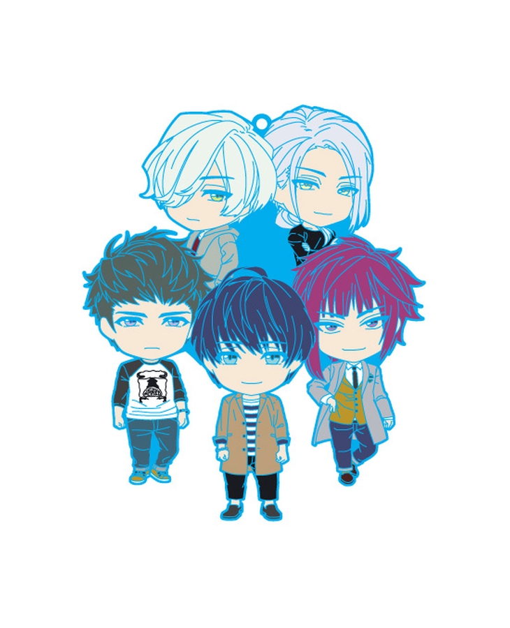 A3! ねんどろいどぷらすユニットラバーストラップ冬組