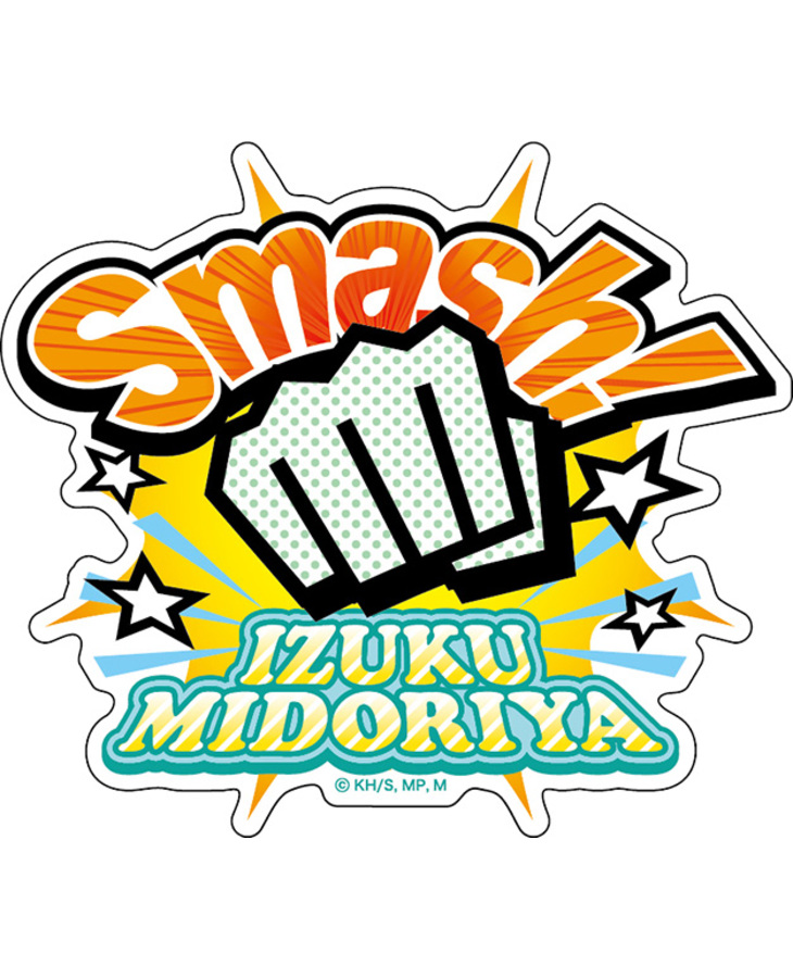 My Hero Academia: Diecut Stickers (Izuku Midoriya)