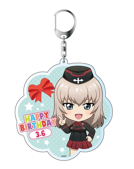 ガールズ＆パンツァー アニバーサリーキーホルダー 逸見エリカ