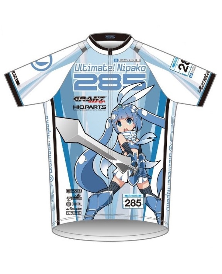 究極！ニパ子ちゃん」サイクルジャージ【レーシングVer.】／ XXL