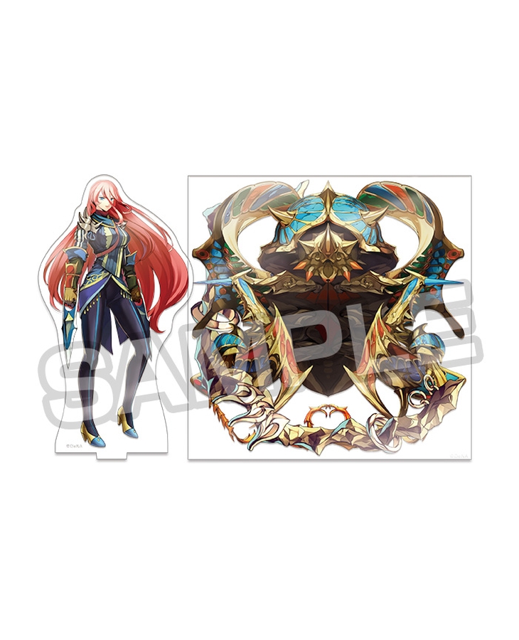 メギド72 ヴィータ＆メギド体アクリルセット 祖47 ウヴァル