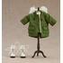 Nendoroid Doll Warm Clothing Set: Boots & Mod Coat (Khaki Green)