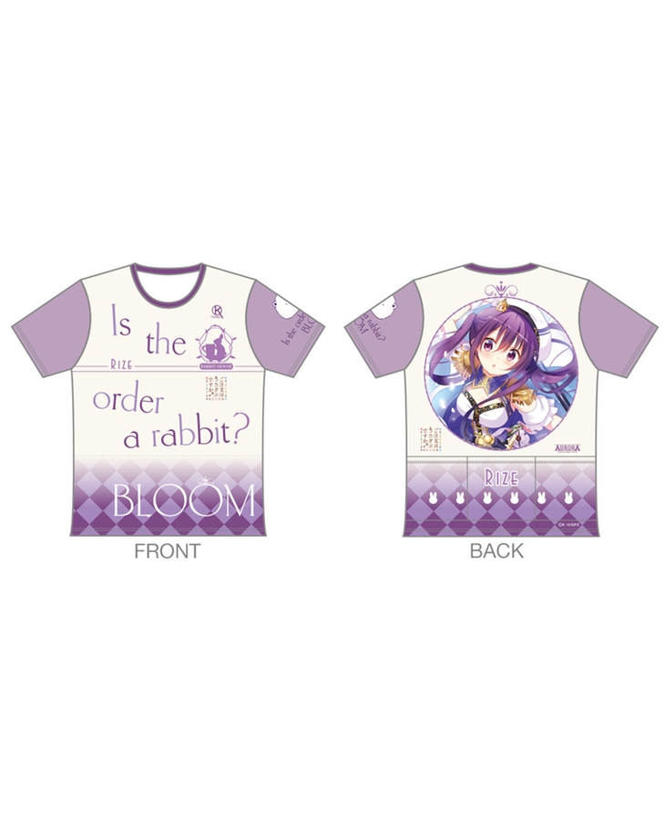 ご注文はうさぎですか？ BLOOM ツーリングTシャツ【リゼ ファンタジーVer.】（再販）
