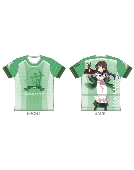 幸せなふたりに贈る結婚祝い ご注文はうさぎですか？？」ツーリングTシャツ【千夜Ver.】／ M サイクルジャージ・サイクルウェア