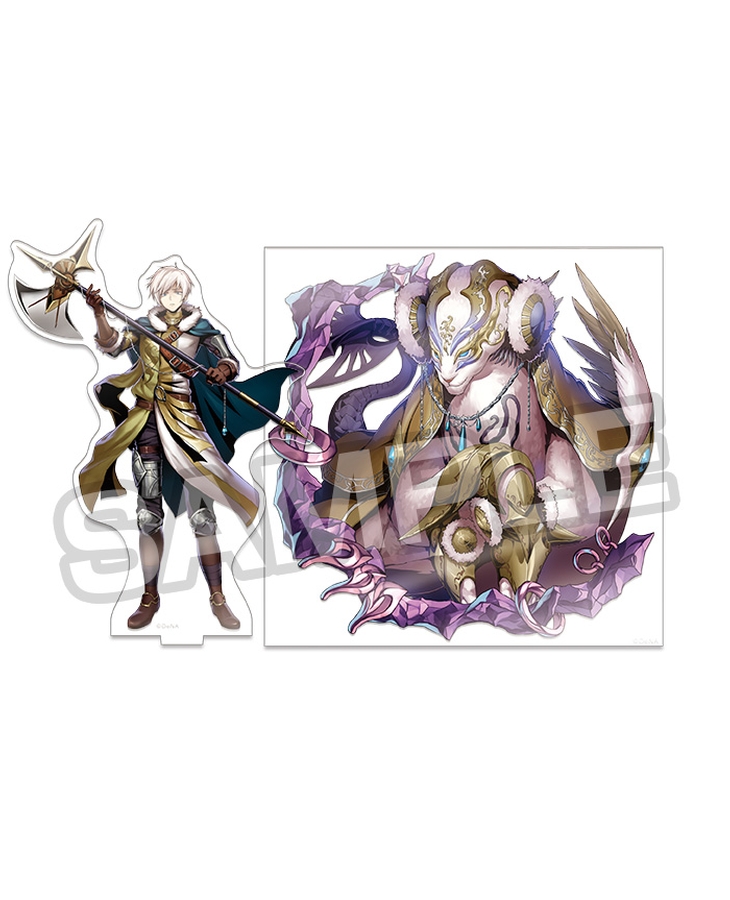 メギド72 ヴィータ＆メギド体アクリルセット祖60 ウァプラ（再販）