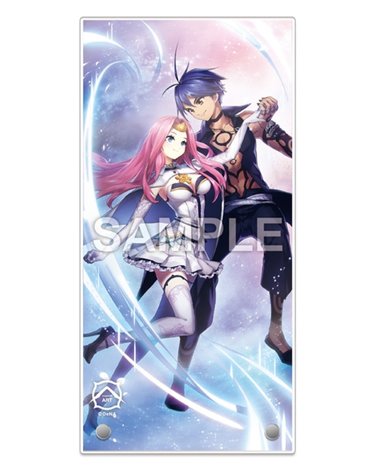 【共襲スタンプ缶バッジ対象商品】メギド72 アクリルアート 42 イベントキービジュアル 最後のふれあい