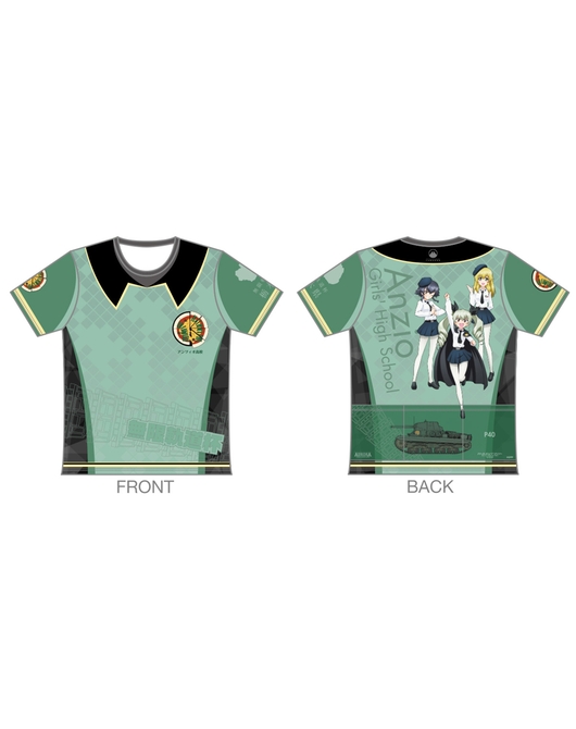 「ガールズ＆パンツァー 最終章」ツーリングTシャツ【アンツィオ高校Ver.】