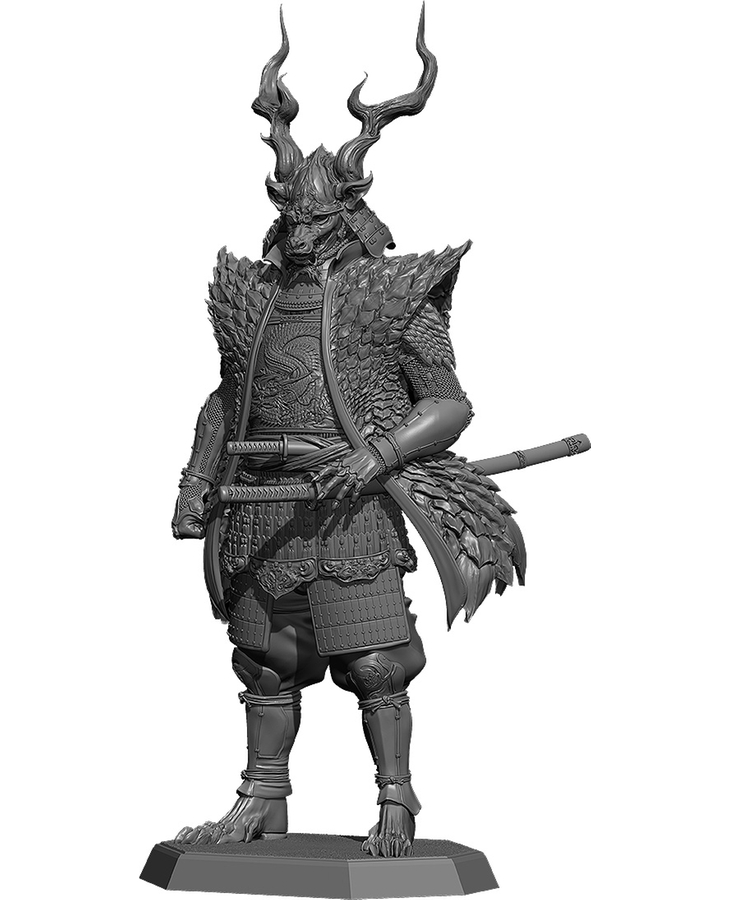Zodiac Warrior: Dragon Ready-to-Assemble Plastic Model Kit