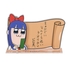 Pop Team Epic Acrylic Message Board Pipimi