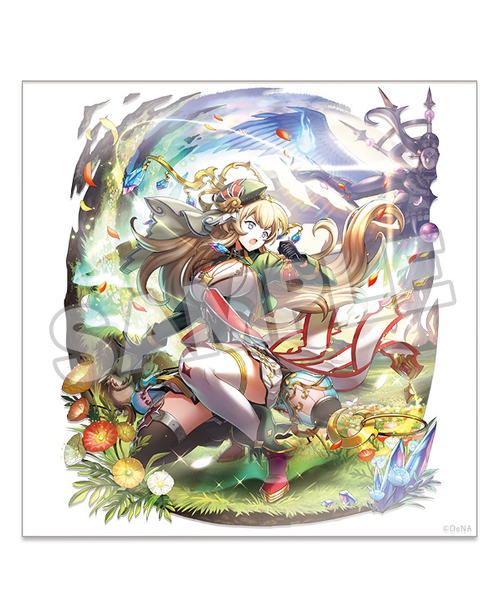 【共襲スタンプ缶バッジ対象商品】メギド72 キャラクター衣装アクリルアート 4 ユフィール「希望を照らす緑衣」