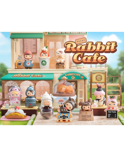 PUCKY ラビット カフェ シリーズ【アソートボックス】