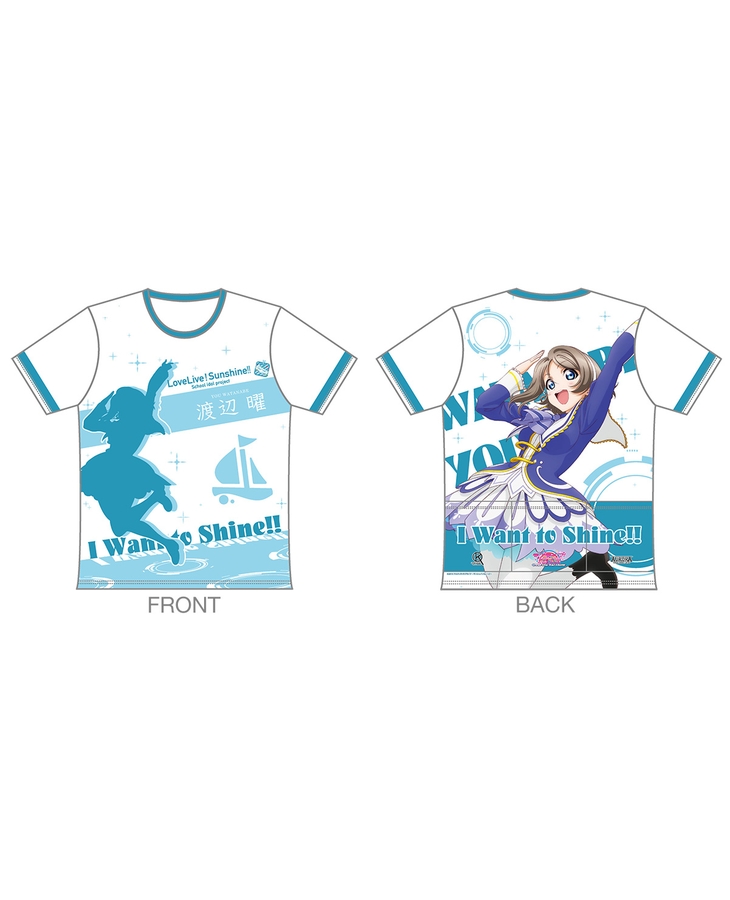 ラブライブ！サンシャイン!! ツーリングＴシャツ【渡辺 曜Ver.】