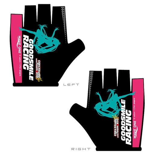 Racing Miku 2013: Cycling Gloves M Size