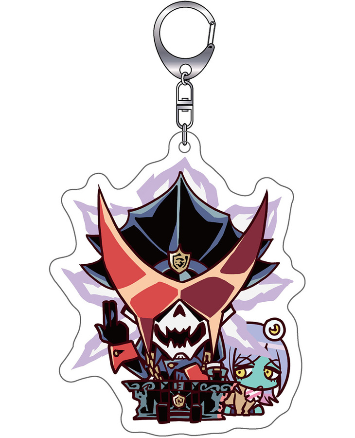 Space Patrol Luluco Acrylic Keychains General Manager of Over Justice