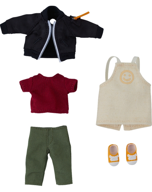 ねんどろいどどーる スペシャルおようふくセット ジャンパー＆エプロンコーデ（ブラック）