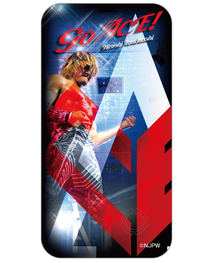 新日本プロレス モバイルバッテリー 棚橋モデル01 新日本プロレス モバイルバッテリー 棚橋モデル01