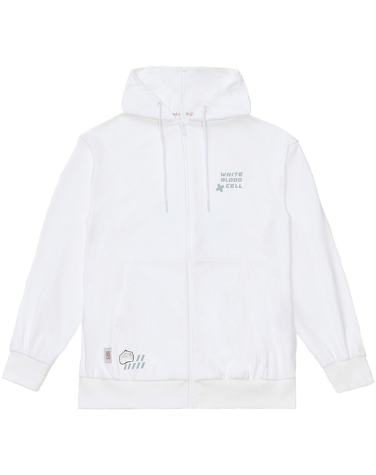 Cells at Work! Hoodie White Blood Cell